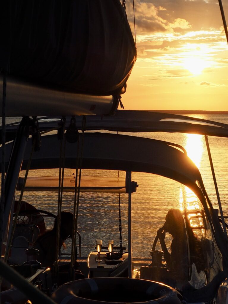 superyacht in nelson bay