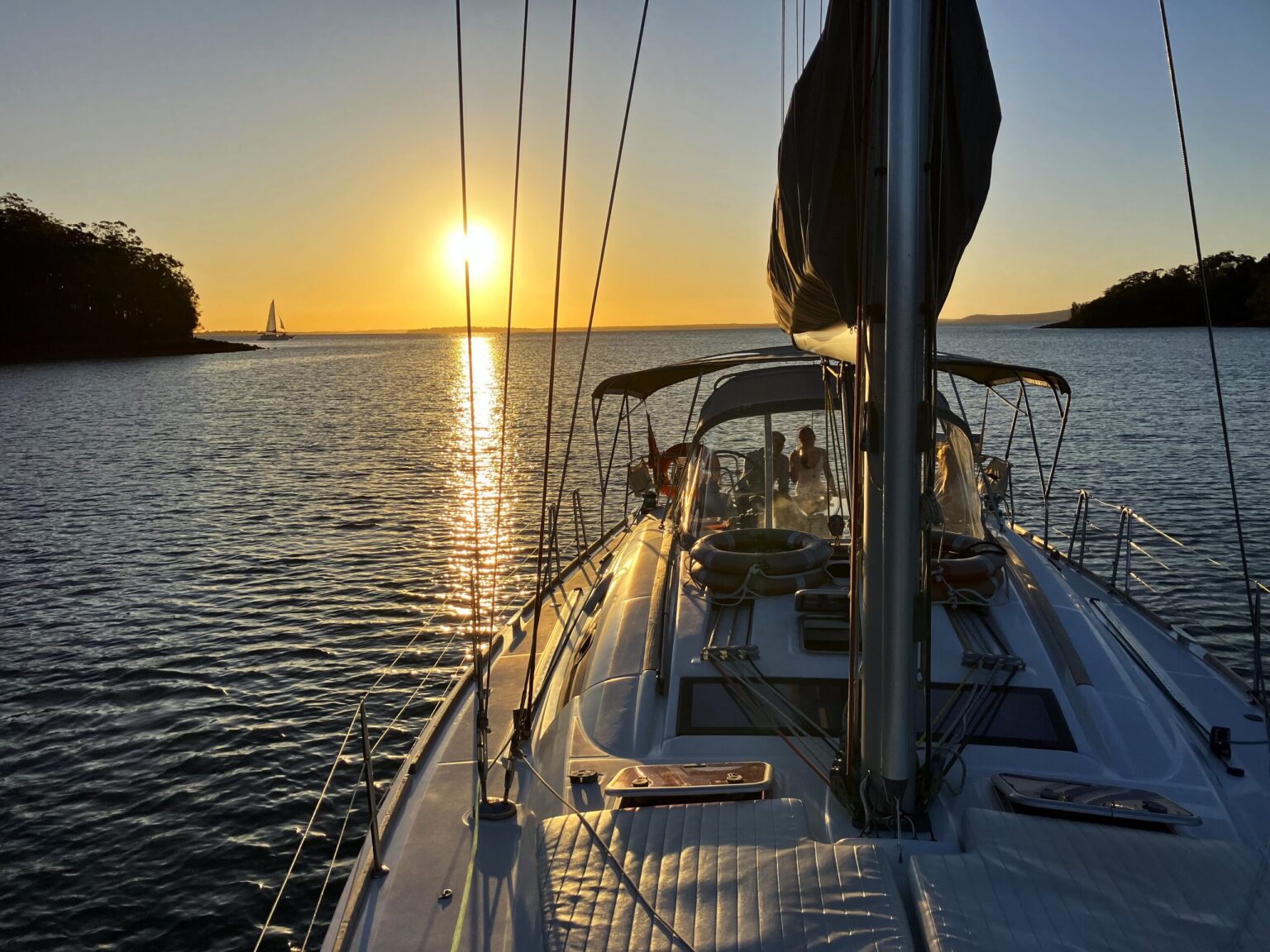 superyacht in nelson bay